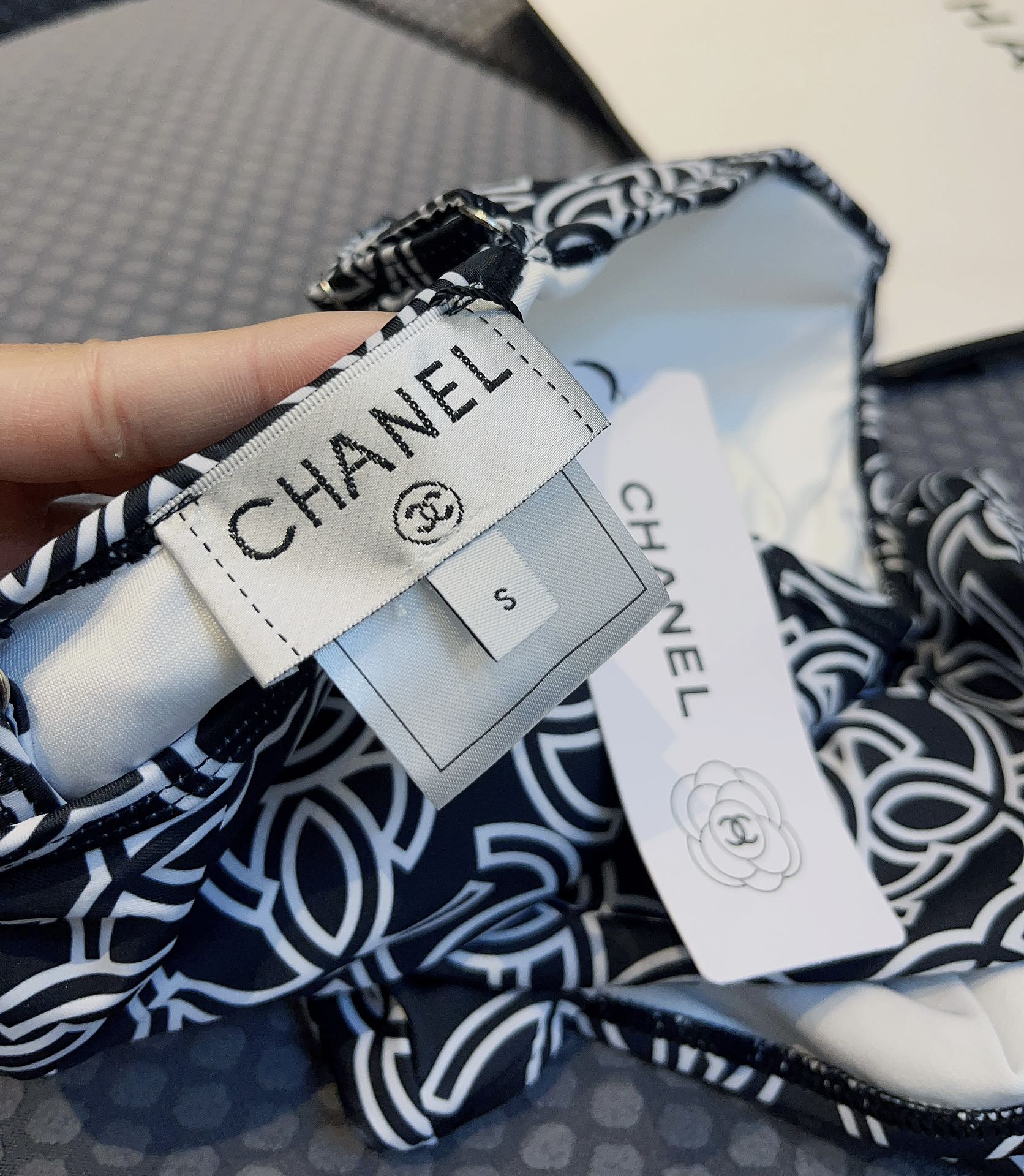 Chanel one piece swimsuit