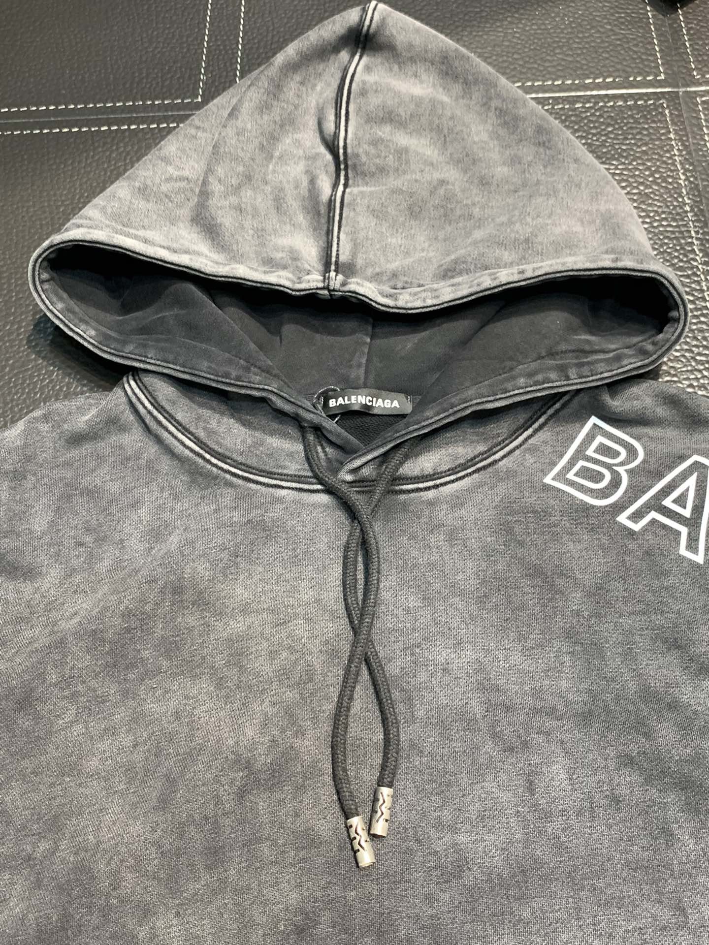 Balenciaga Men's casual hooded sweatshirt