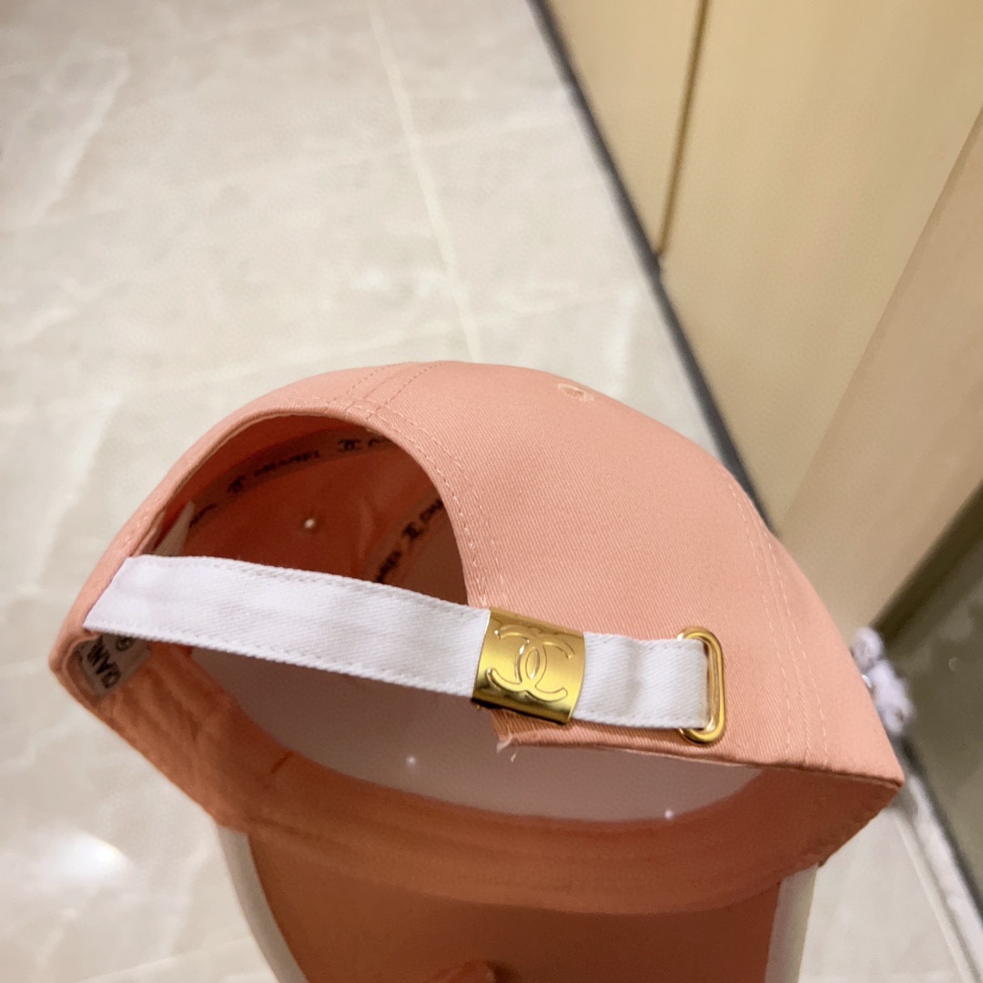 [CHANEL Chanel] 2023 new style embroidered baseball cap