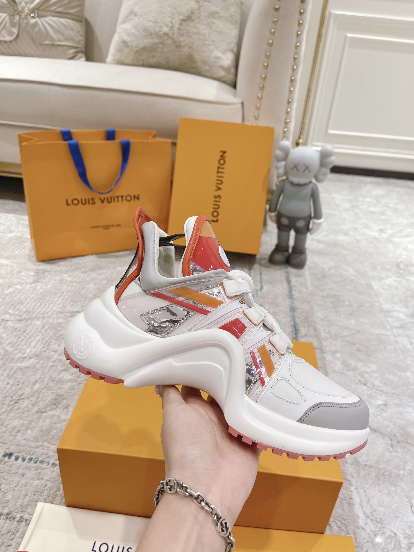 Louis Vuitton Archlight Donkey Brand Louis Vuitton Casual Sports Dad Shoes
