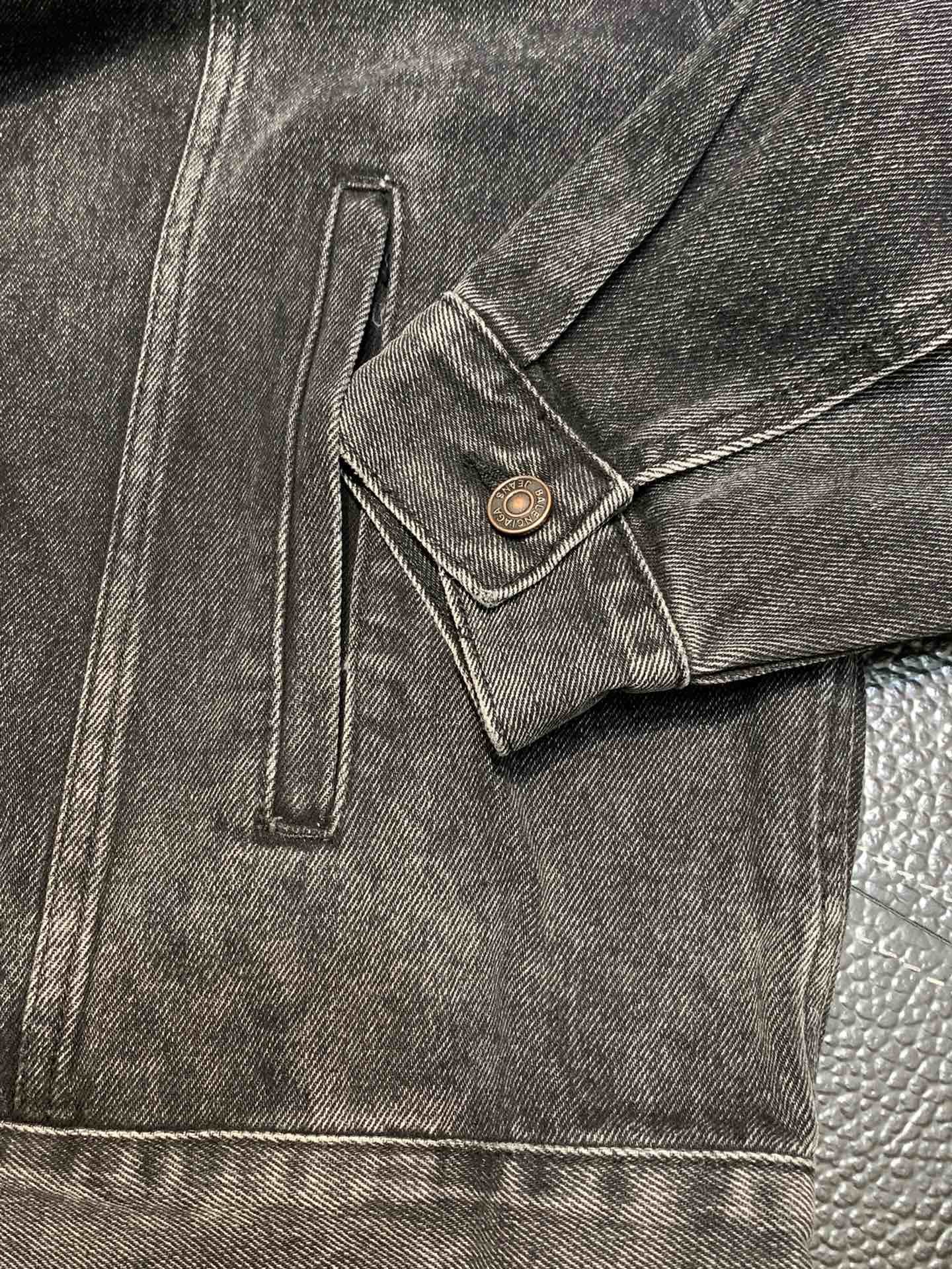 Balenciaga hooded stand collar jacket