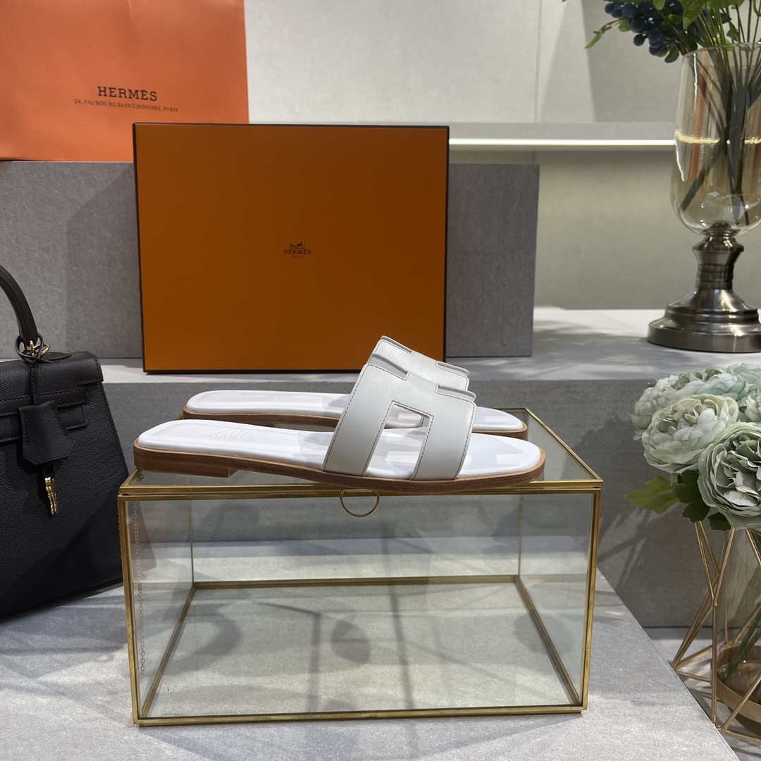 Hermes H Classic Slippers