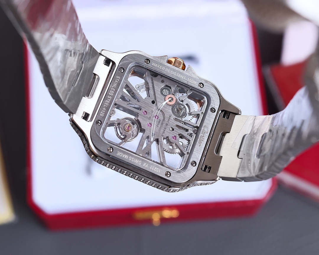 Cartier Santos Skeleton Collection