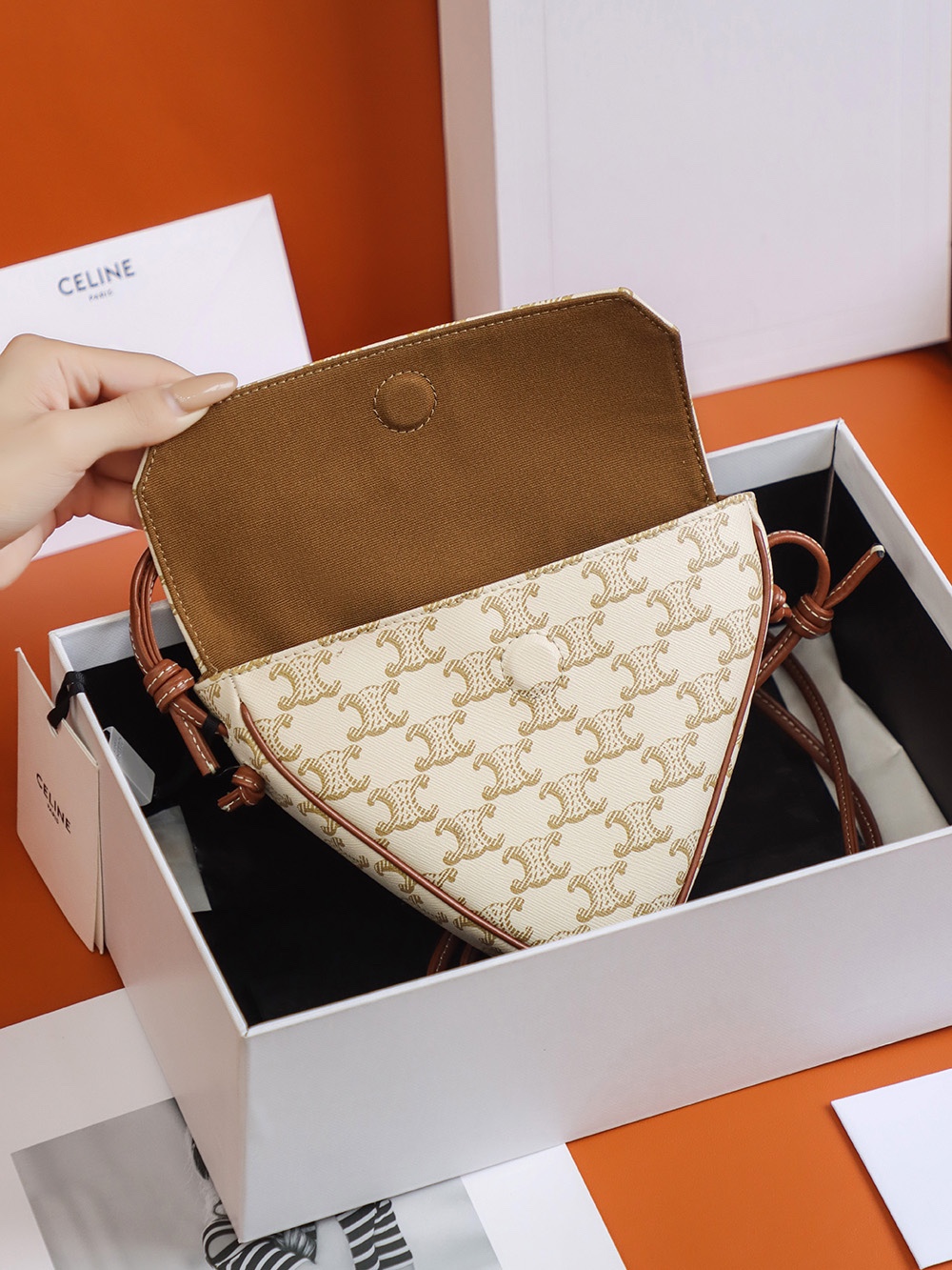 𝐂𝐞𝐥𝐢𝐧𝐞 𝐂𝐀𝐍𝐕𝐀𝐒 triangle #195902