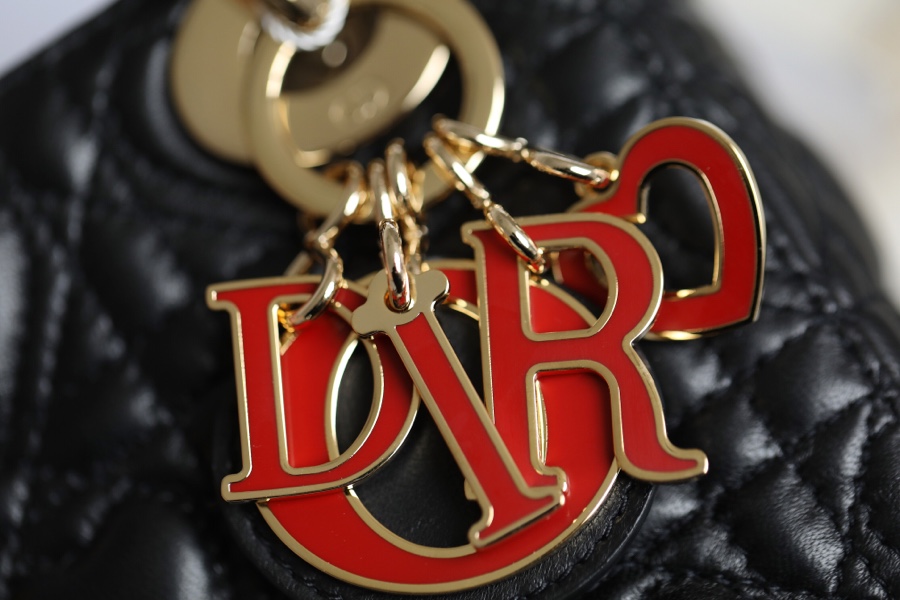 Dior Lady three compartments Tanabata model black ▪️ DR-081