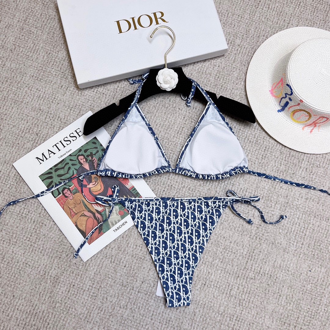 Dior new split swimsuit