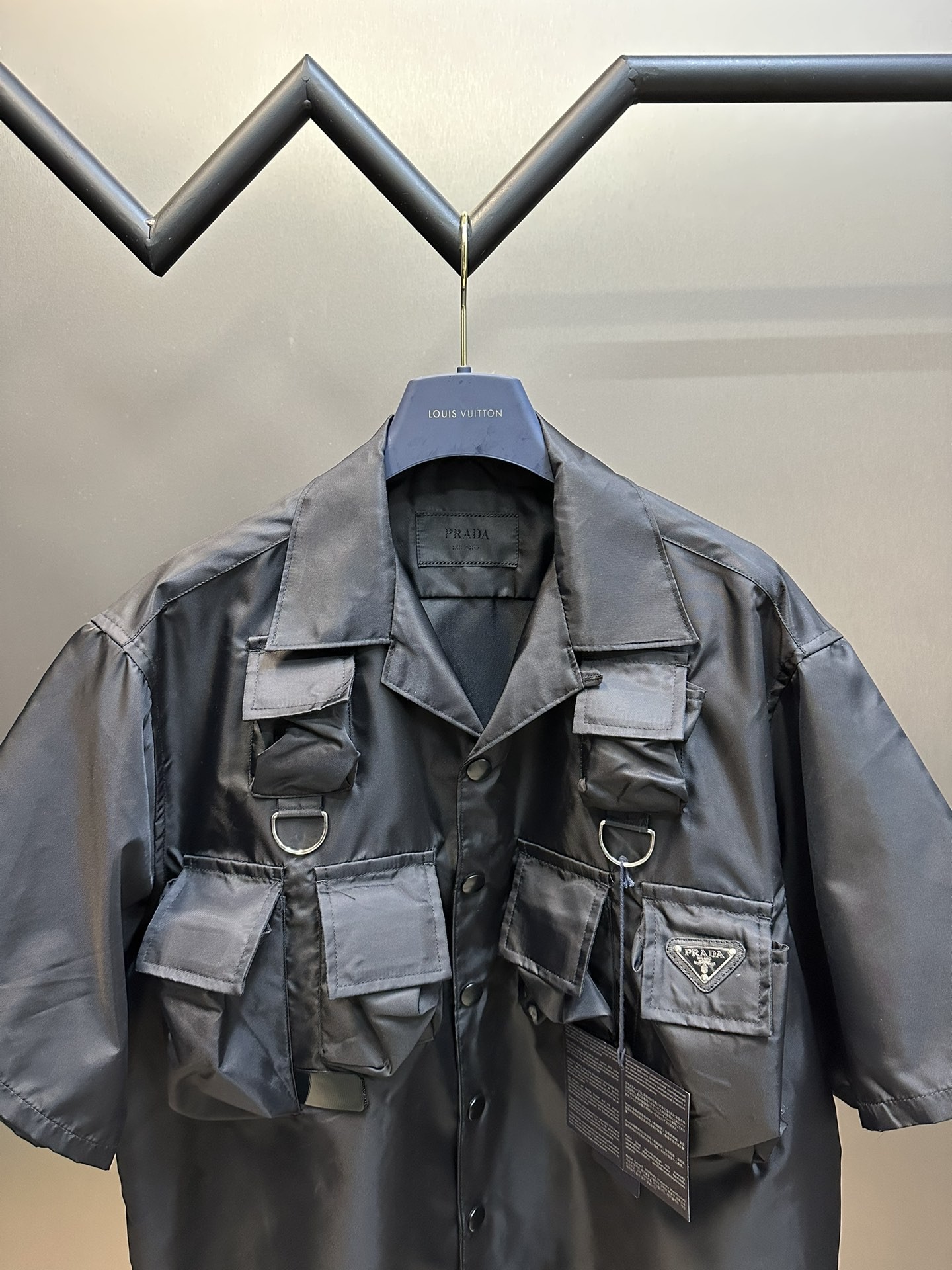 Prada battlefield functional style short sleeved