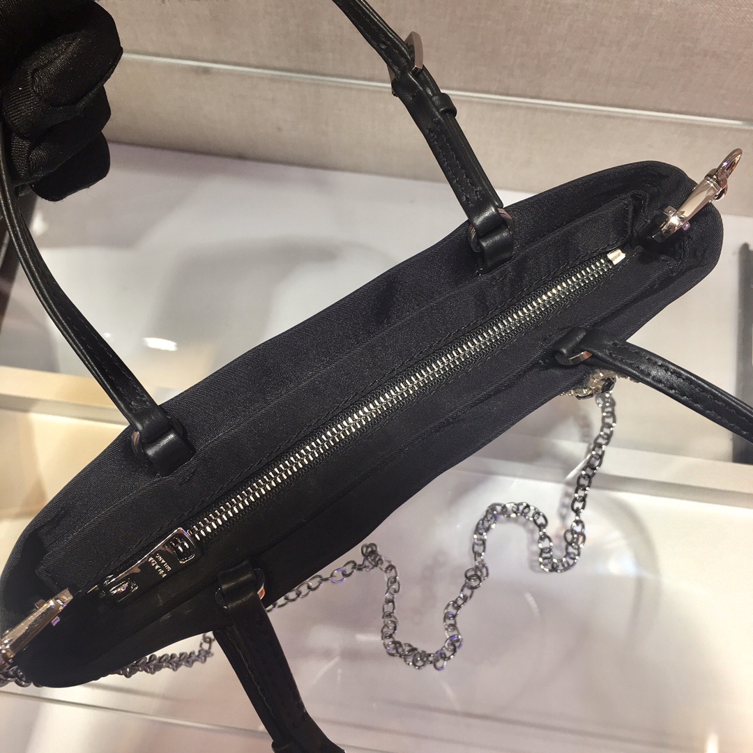 𝐏𝐑𝐀𝐃𝐀 Lightning Rhinestone Hand Carry