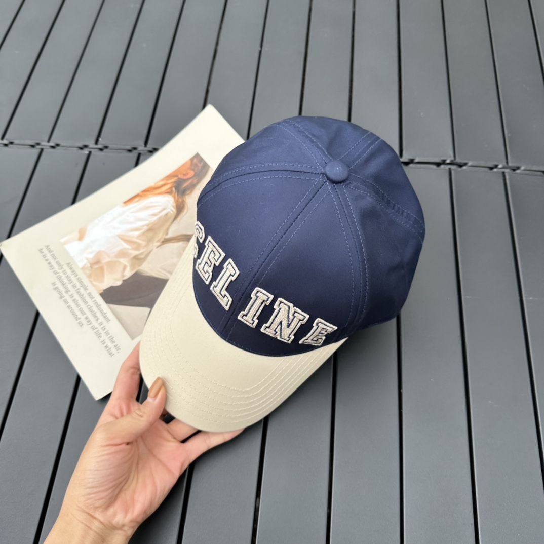 CELINE Arc de Triomphe baseball cap