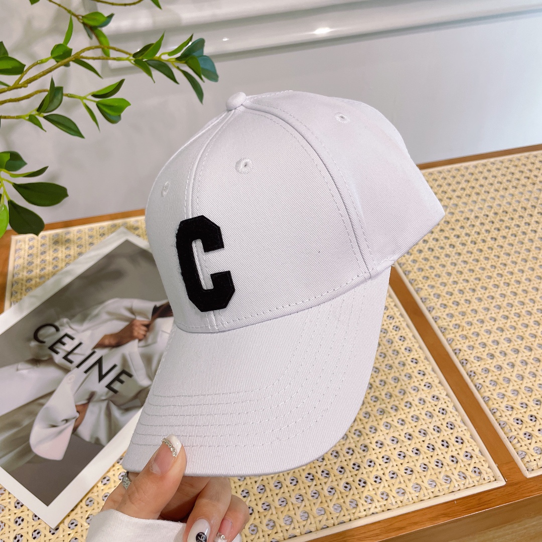 [CELINE] 2023 spring and summer new simple baseball cap