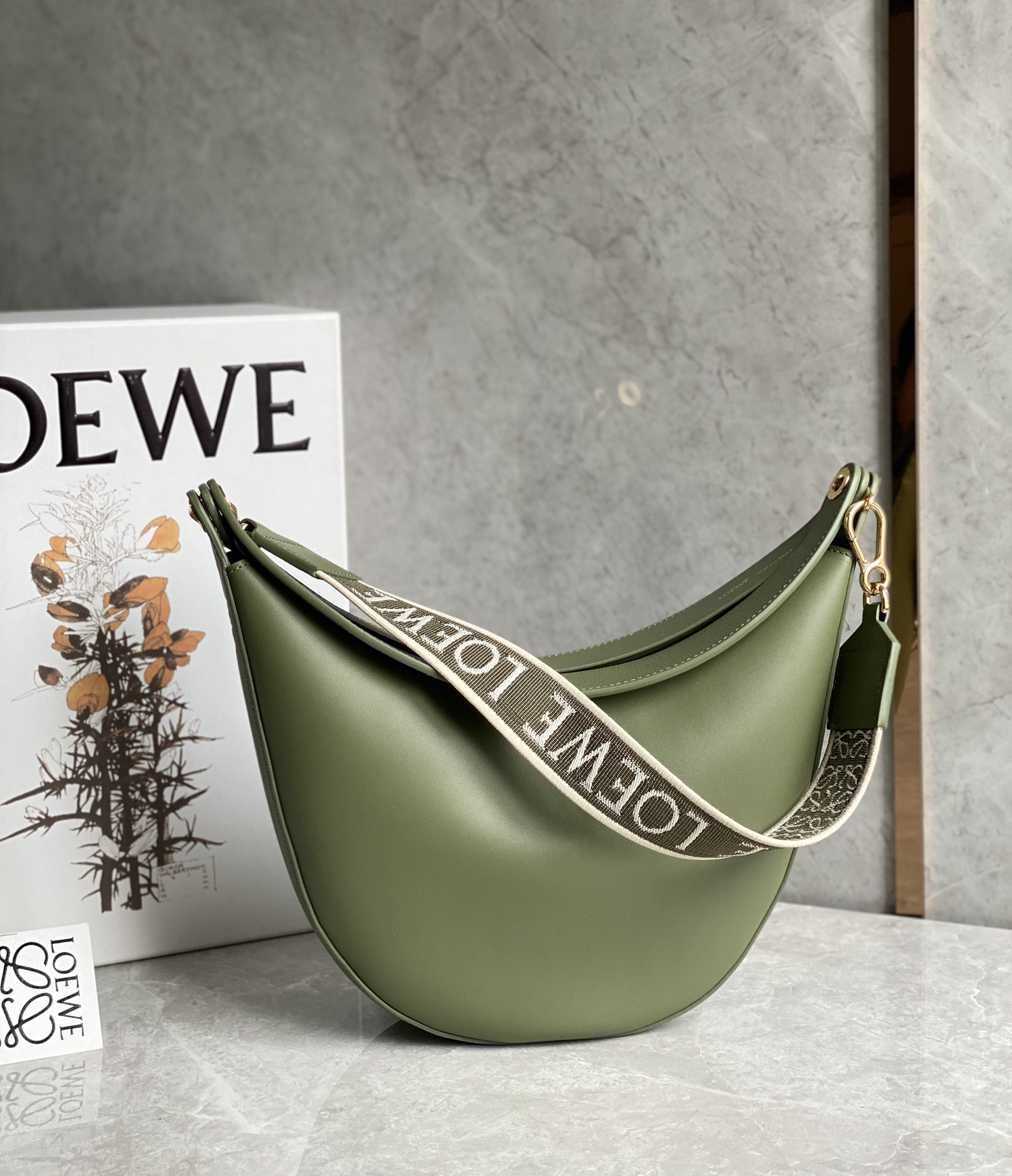 LOEWE Luna moon bag