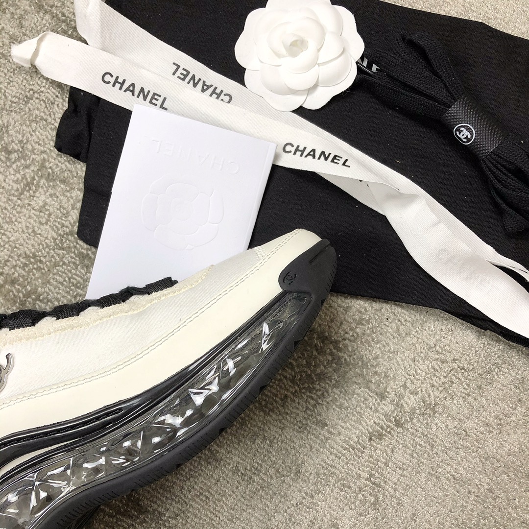 CHANEL sneakers classic small incense sneakers cowhide sheepskin leather genuine leather sole