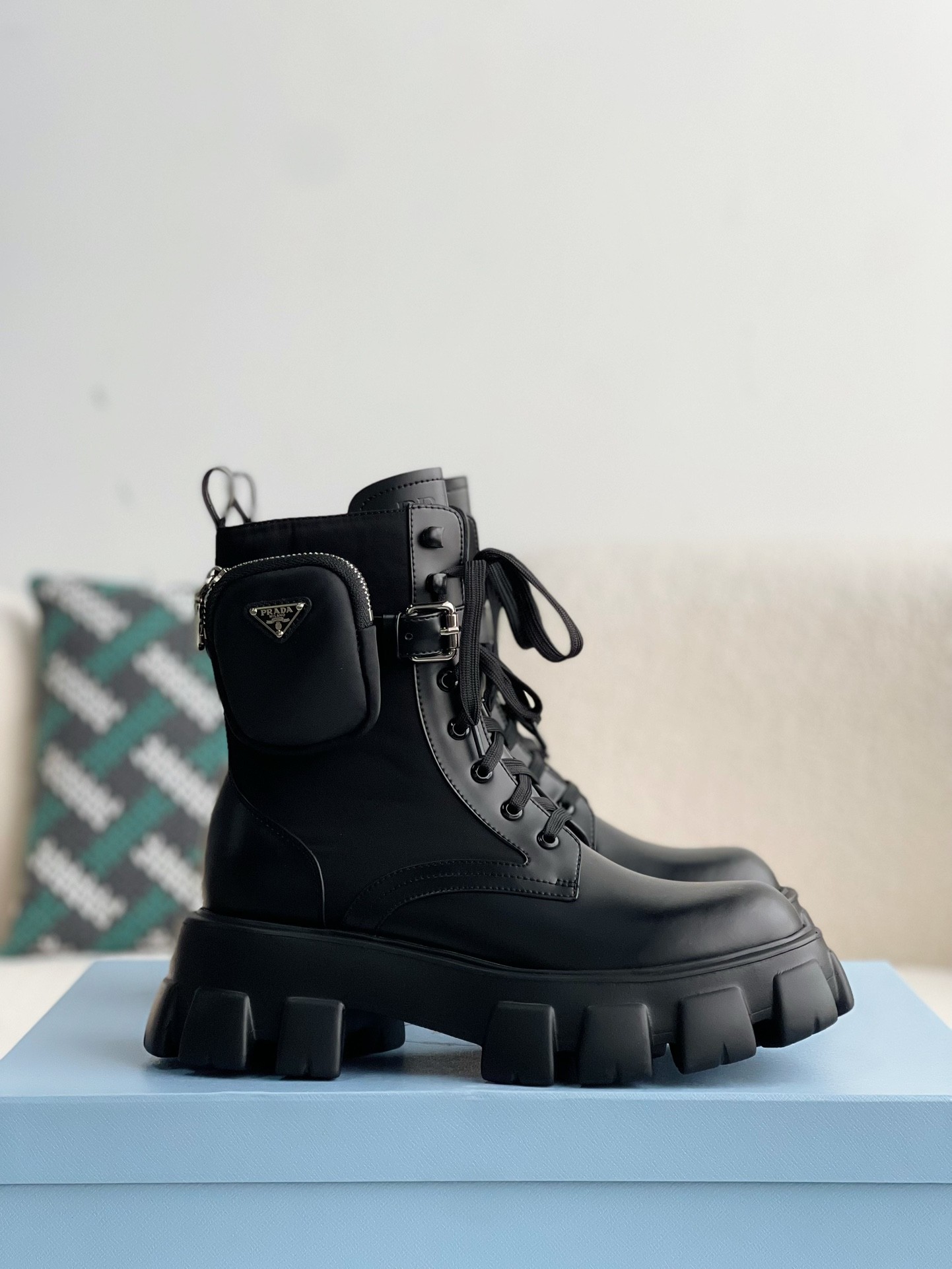 Prada Cloudbus Thunder technology fabric sneakers