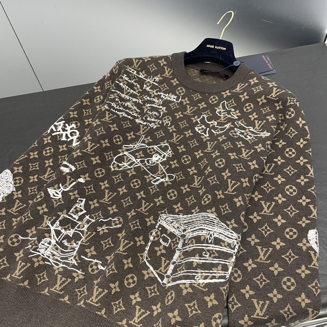 Louis Vuitton Full body LVSE MONOGRAM crew neck shirt