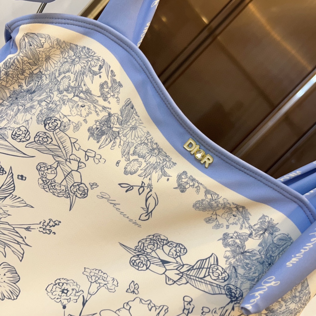 Dior one-piece swimming costume