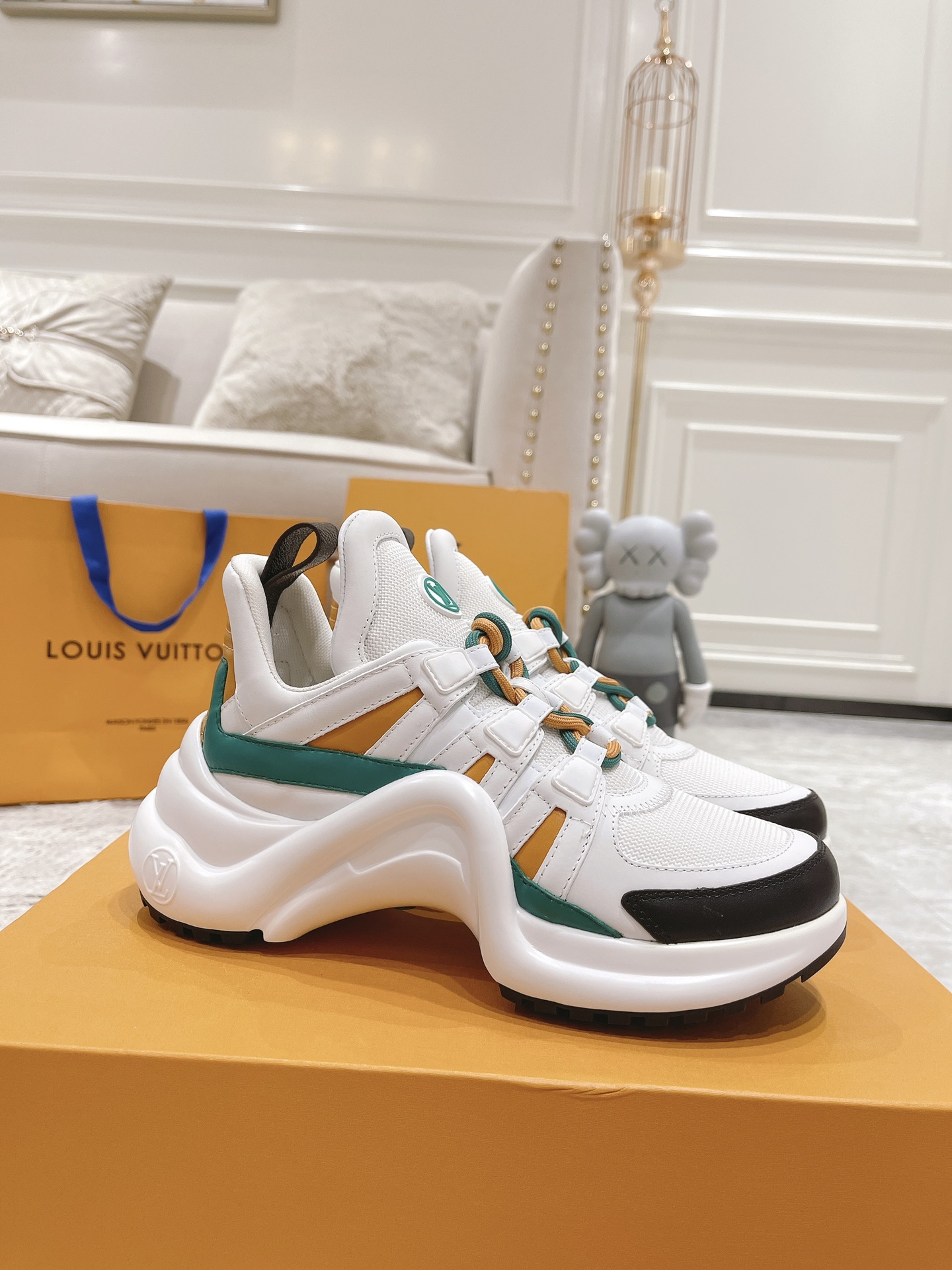 Louis Vuitton Archlight Donkey Brand Louis Vuitton Casual Sports Dad Shoes