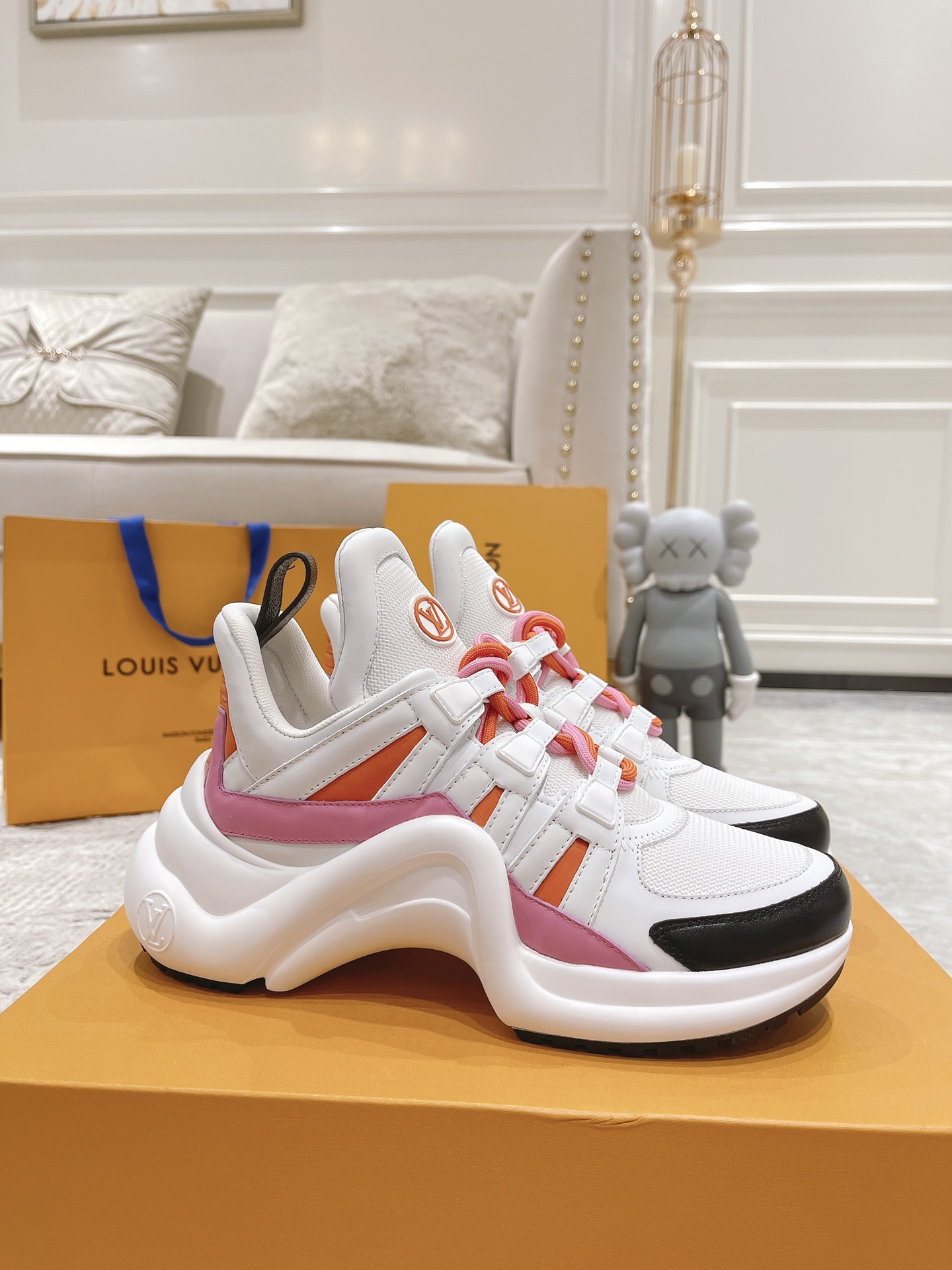 Louis Vuitton Archlight Donkey Brand Louis Vuitton Casual Sports Dad Shoes