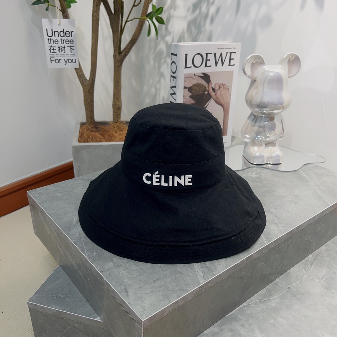 Celine-simple fisherman hat Classic customized special, fresh