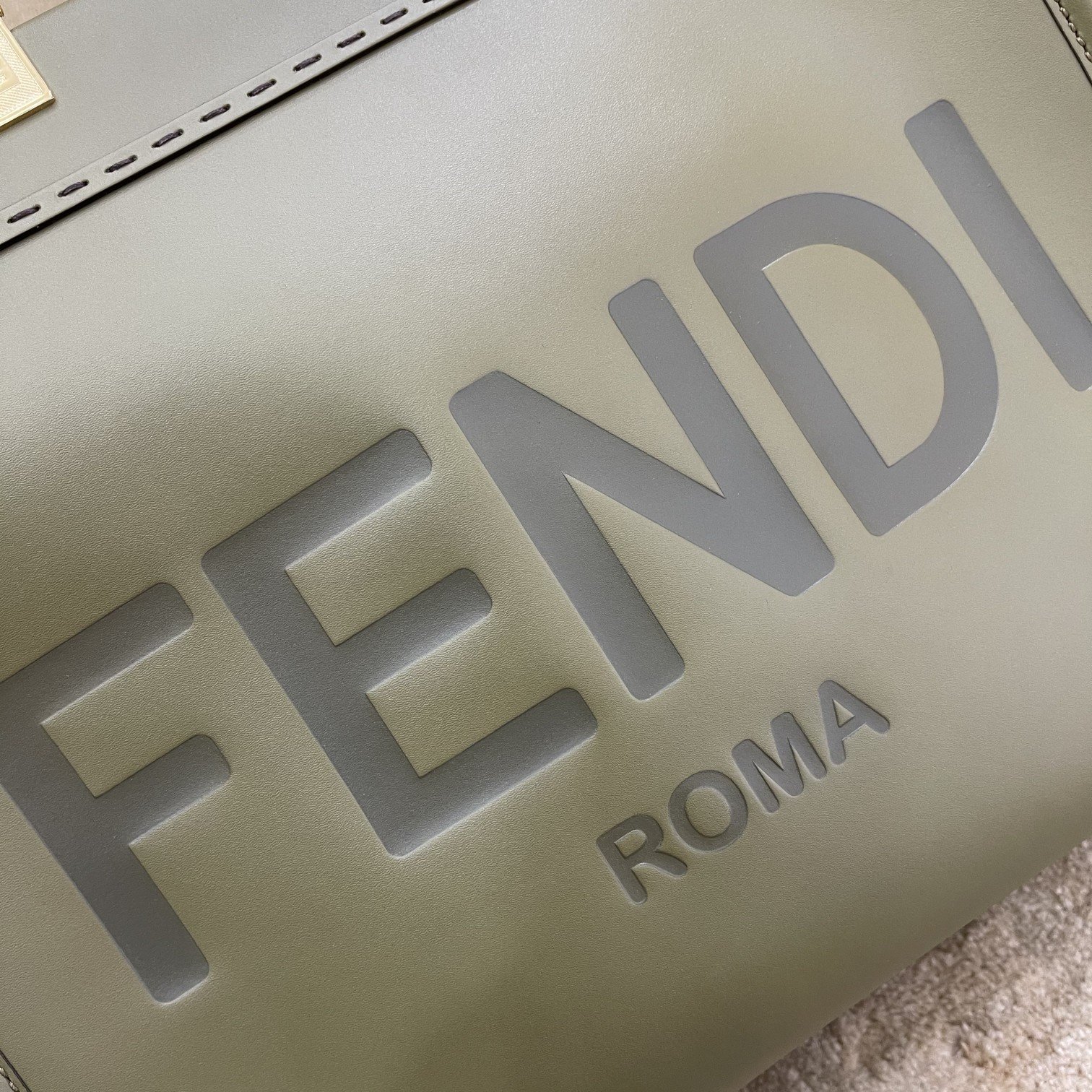 FENDI small  new size shine tote tote bag 
