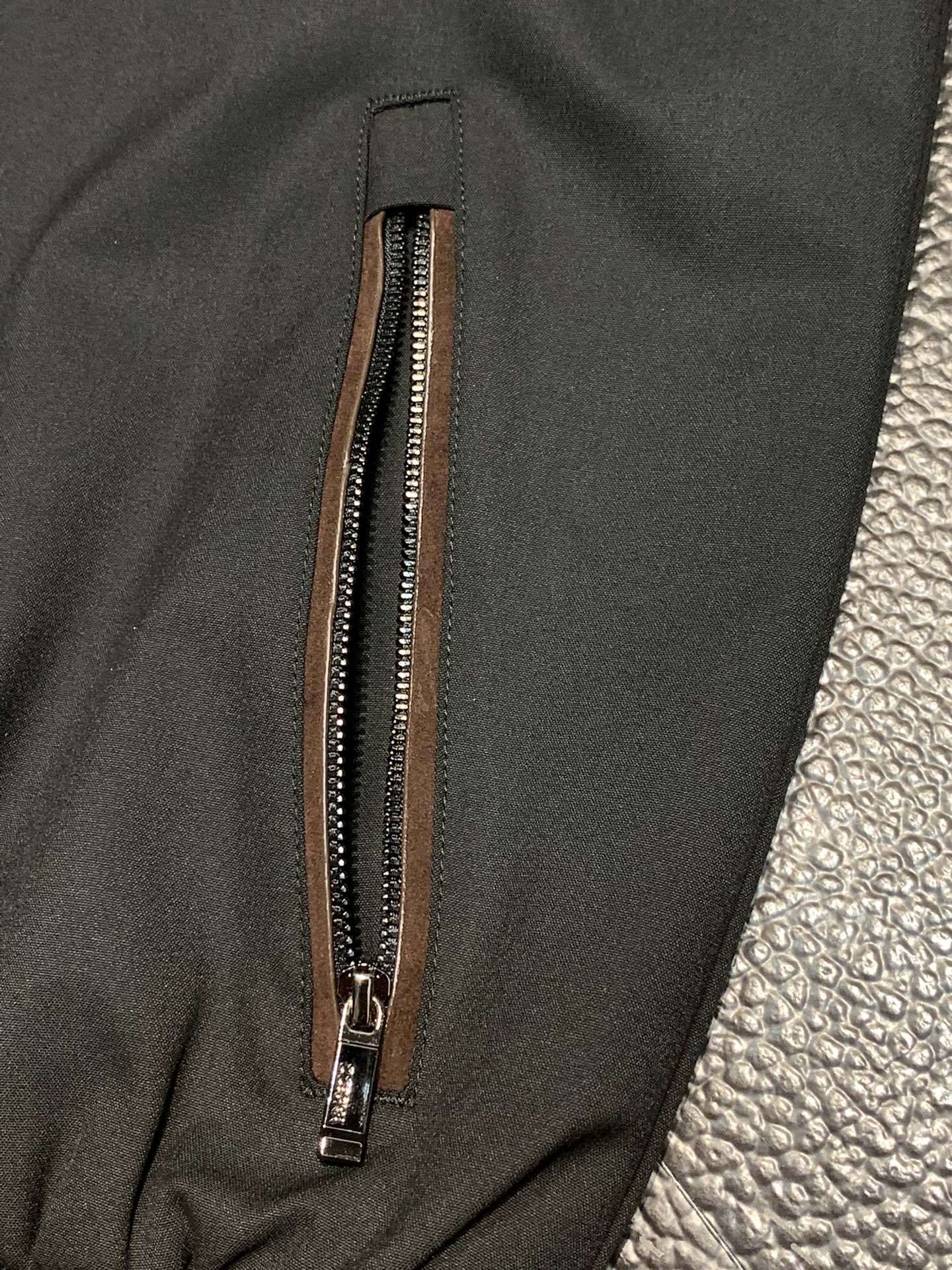 Zegna casual fleece jacket