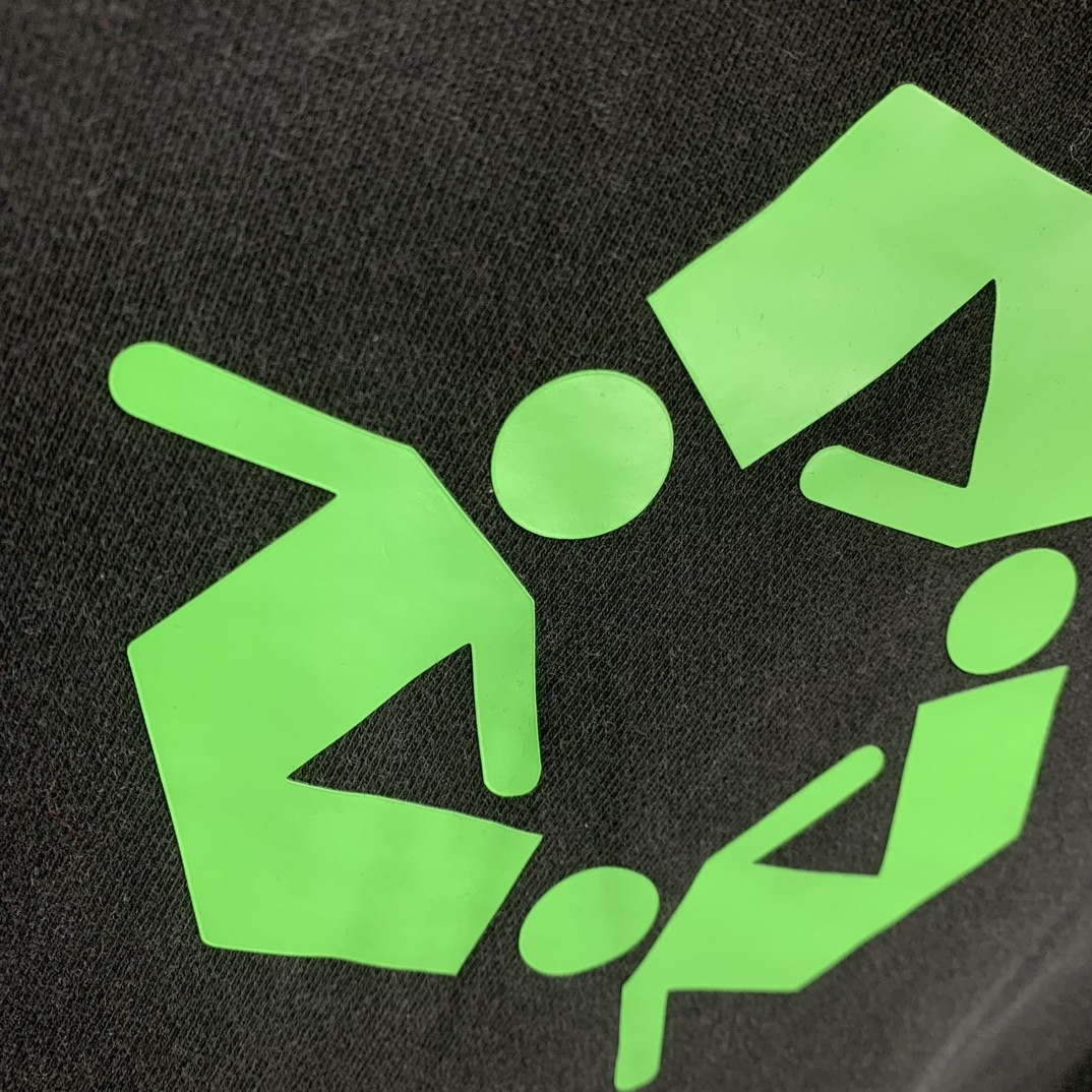 Balenciaga lettered washed sweatshirt