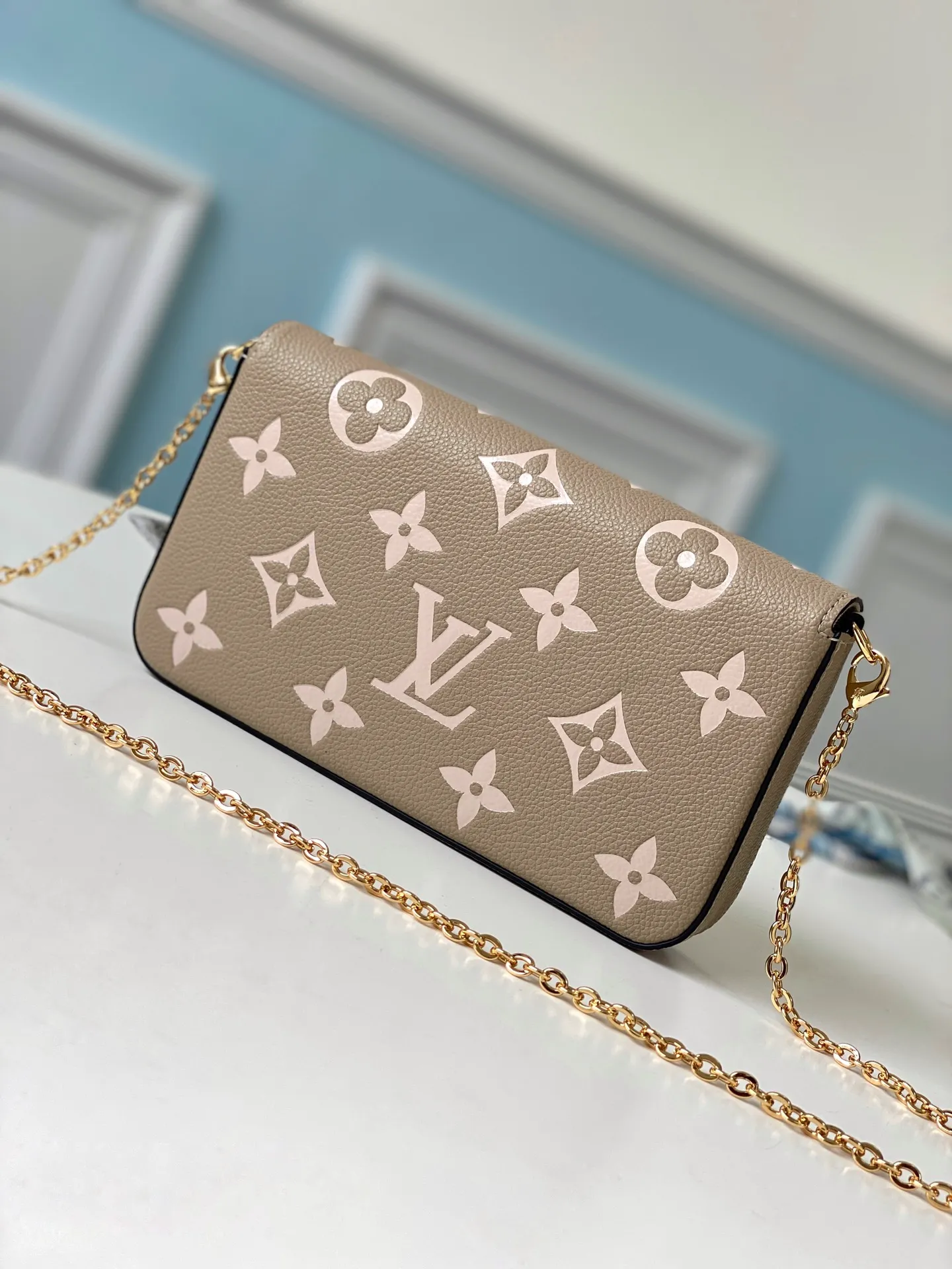 Shop Louis Vuitton Félicie Pochette (M64358, M61267) by lifeisfun