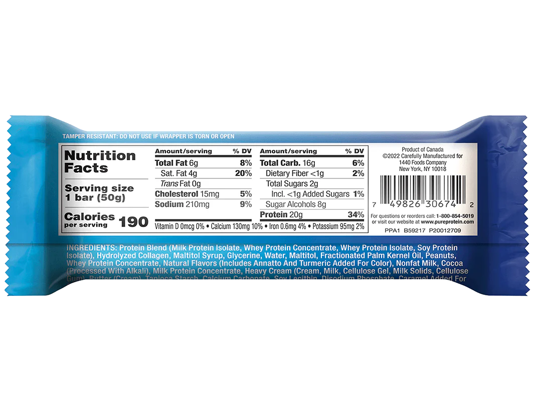 Chocolate Peanut Caramel Protein Bars