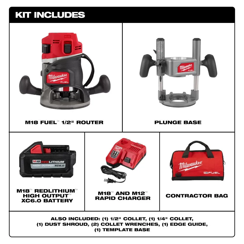 Milwaukee 2838-21 M18 FUEL 18V 1/2