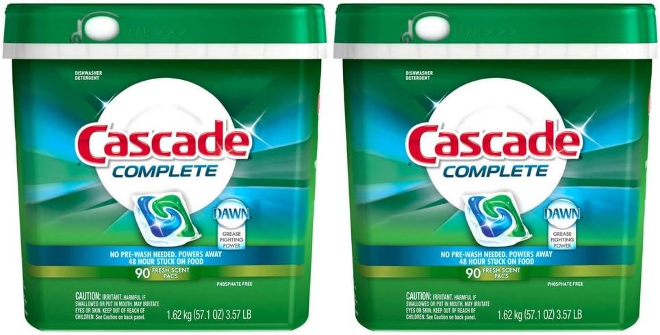 Cascade Complete Dishwasher Pods - Fresh Scent ActionPacs, 78 Count