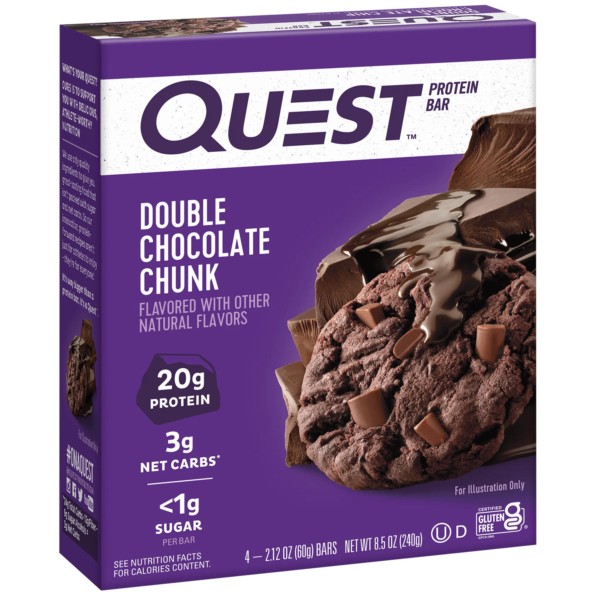 Double Chocolate Chunk Protein Bars