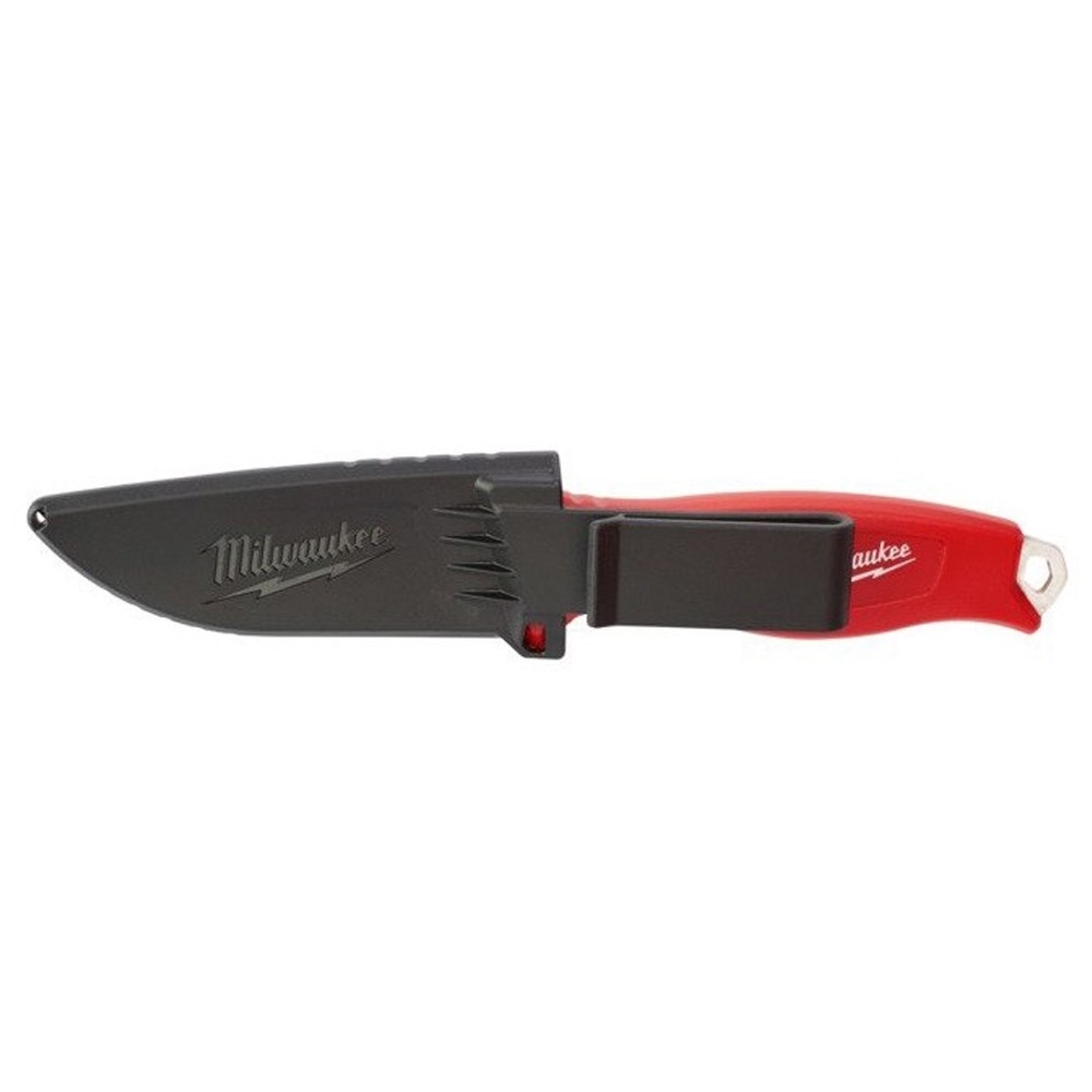 MILWAUKEE 101mm Fixed Blade Knife w. Molded Sheath 48221926