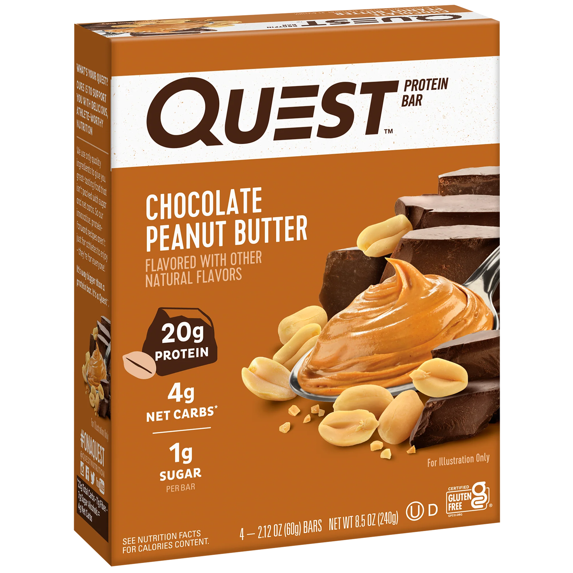 Chocolate Peanut Butter Protein Bar