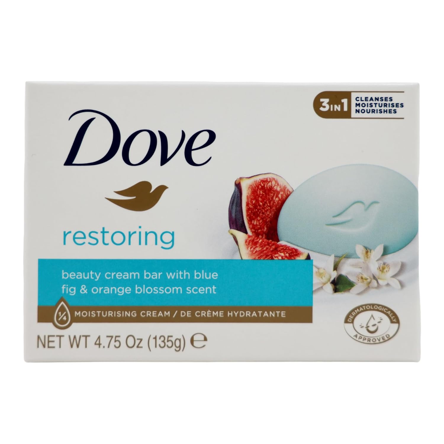 Dove Beauty Bar For Softer Skin Coconut Milk More Moisturizing Than Bar Soap 3.75 oz 6 Bars (Packaging may vary)