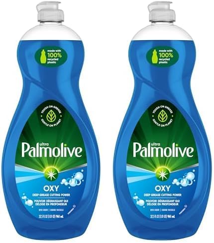 Palmolive Ultra Strength Liquid Dish Soap, Original Green, 20 Fluid Ounce(Packaging May Vary)
