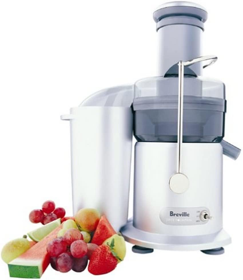 Breville the Juice Fountain Plus Centrifugal Juicer, JE98XL, Brushed Stainless Steel