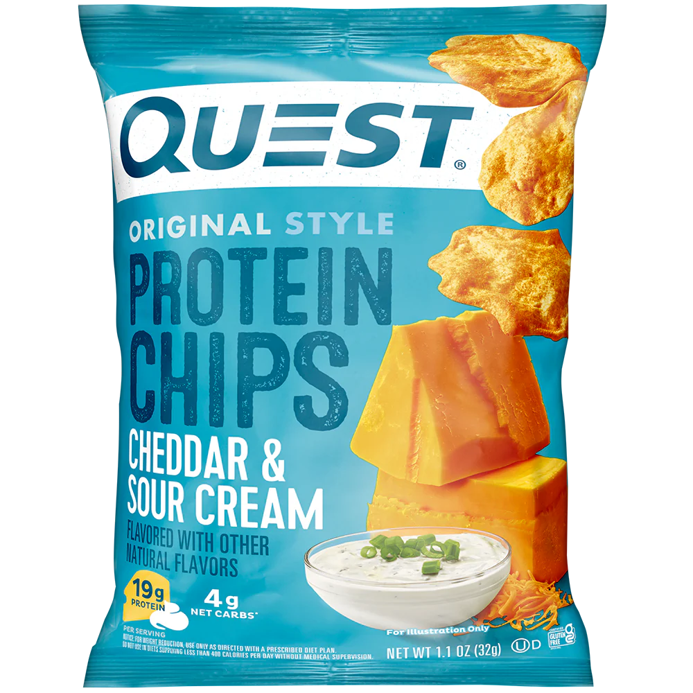 Cheddar & Sour Cream Original Style Protein Chips