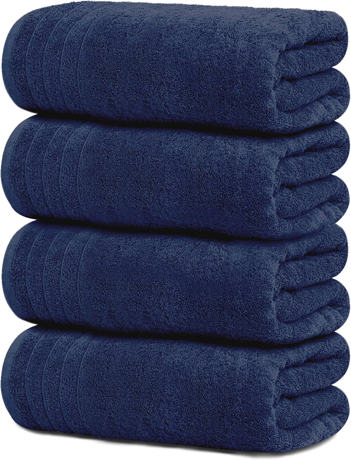 Tens Towels Extra Large Bath Towels 30 x 60 Inches, 100% Cotton, Larger & Lighter, Quicker to Dry, Lighter Weight, Super Soft and Absorbent, Perfect Bathroom Towels