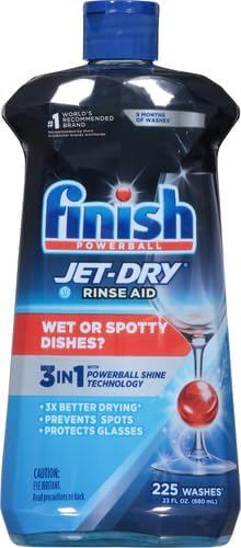 Finish Jet-dry, Rinse Agent, Ounce Blue 32 Fl Oz