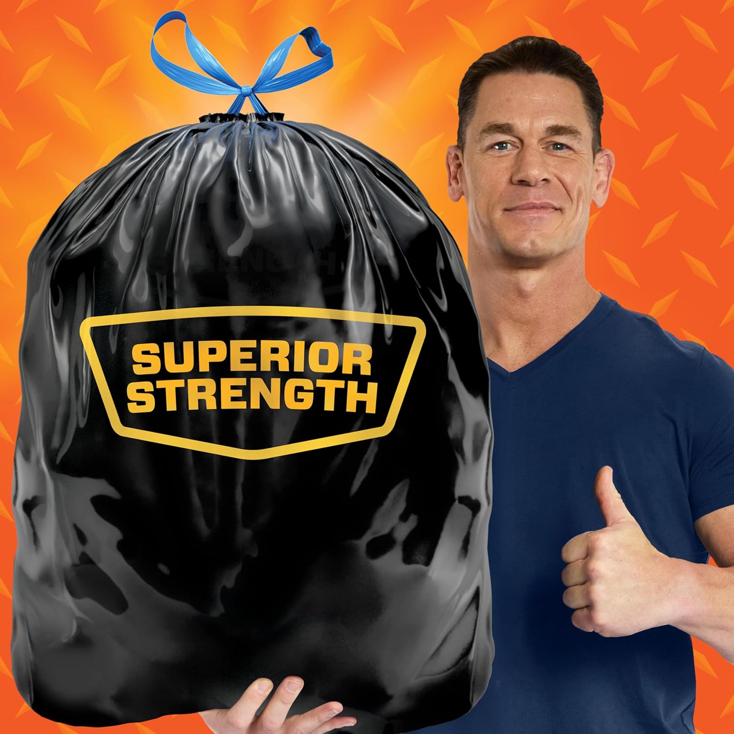 Hefty Strong Large Trash Bags, 33 Gallon, 48 Count (Pack of 1)