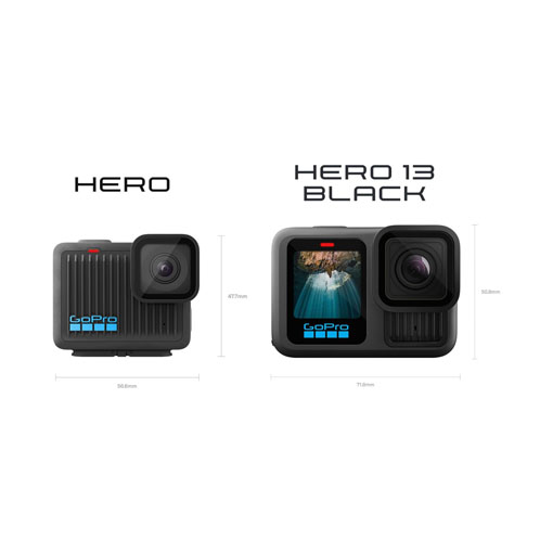 GoPro Hero – Compact Waterproof Action Camera with 4K Ultra HD Video 12MP Photo Touch Screen