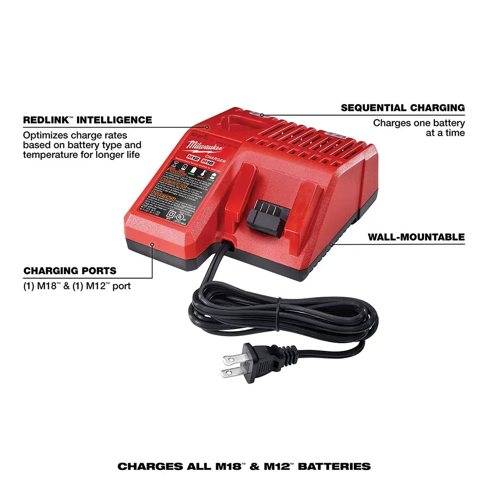 Milwaukee Pre-Sale 48-59-1812 M12/M18 12/18V Multi-Voltage Charger