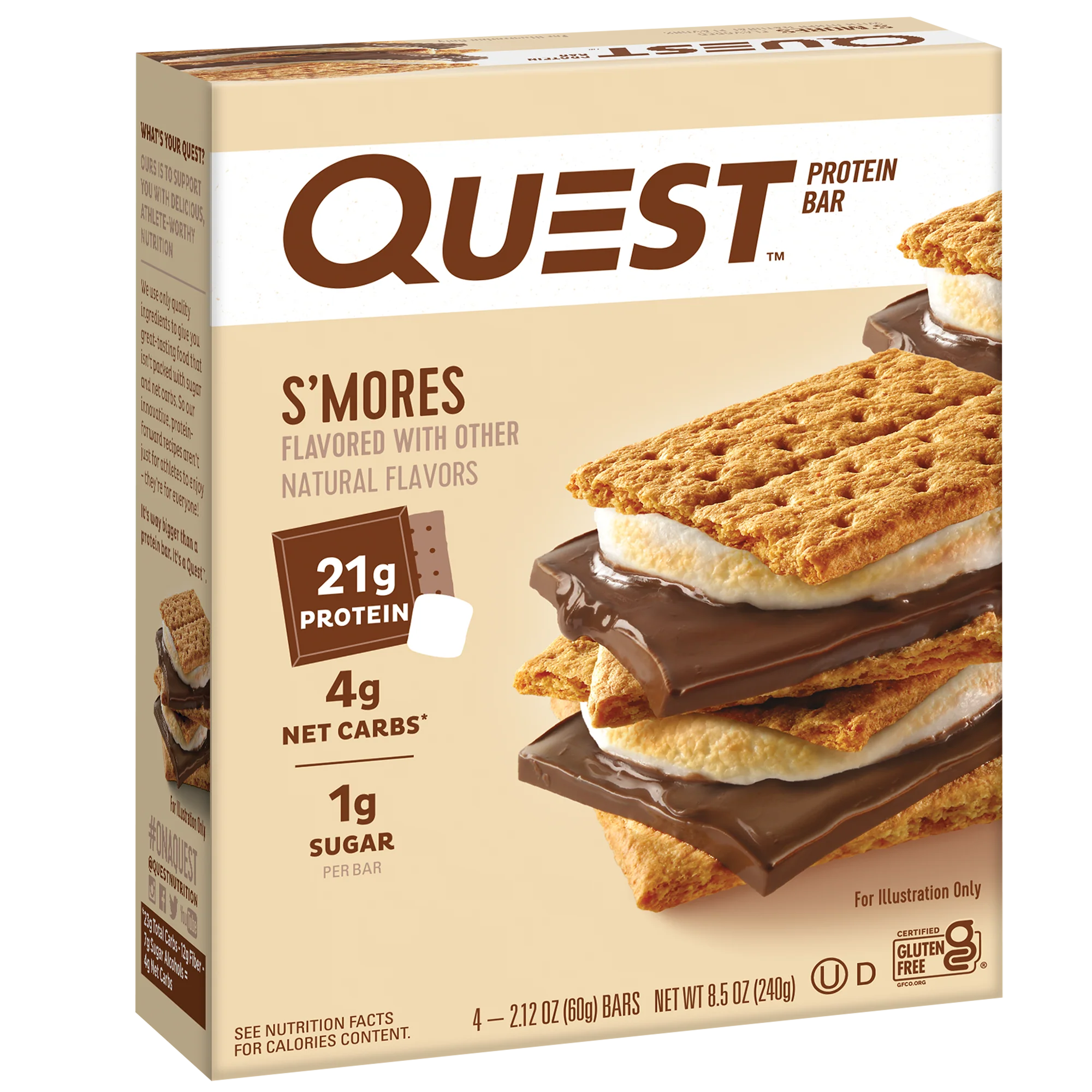 S'Mores Protein Bars