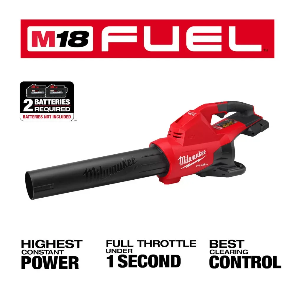Milwaukee Pre-Sale 2824-20 M18 FUEL 18V 600 CFM Cordless Brushless Dual Battery Blower