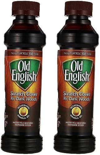 Old English 75144 Scratch Cover For Dark Woods, 8oz Bottle, Wood Polish