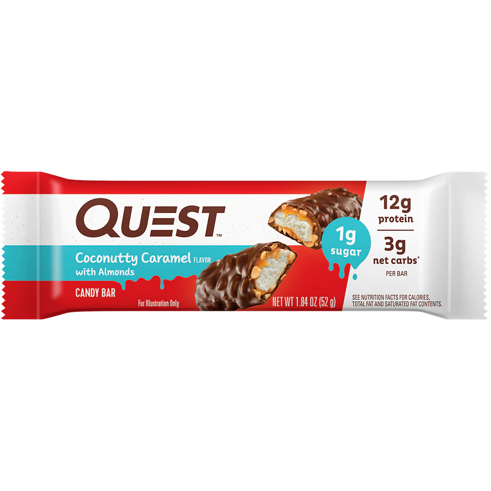 Coconutty Caramel Candy Bars