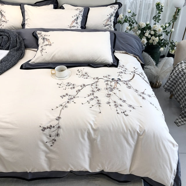 Infinite Peace Egyptian Cotton Bedding Set