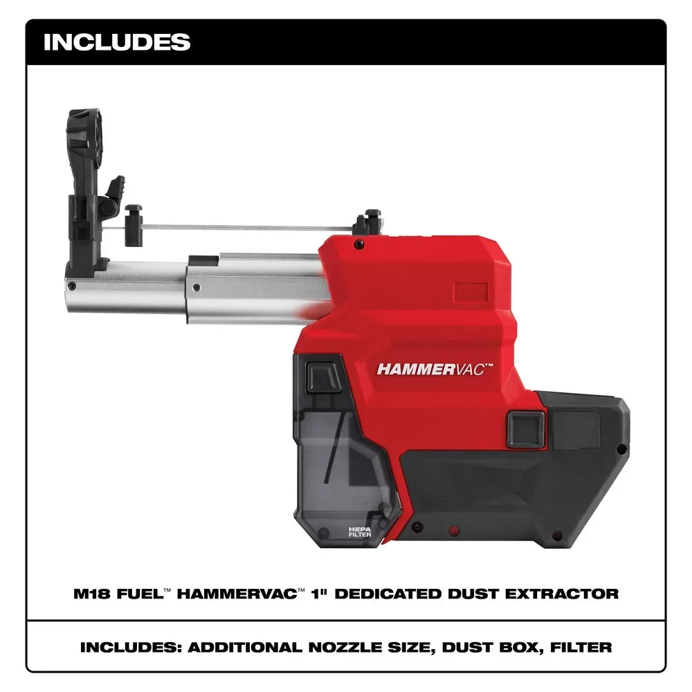 Milwaukee 2912-DE M18 FUEL HAMMERVAC 1