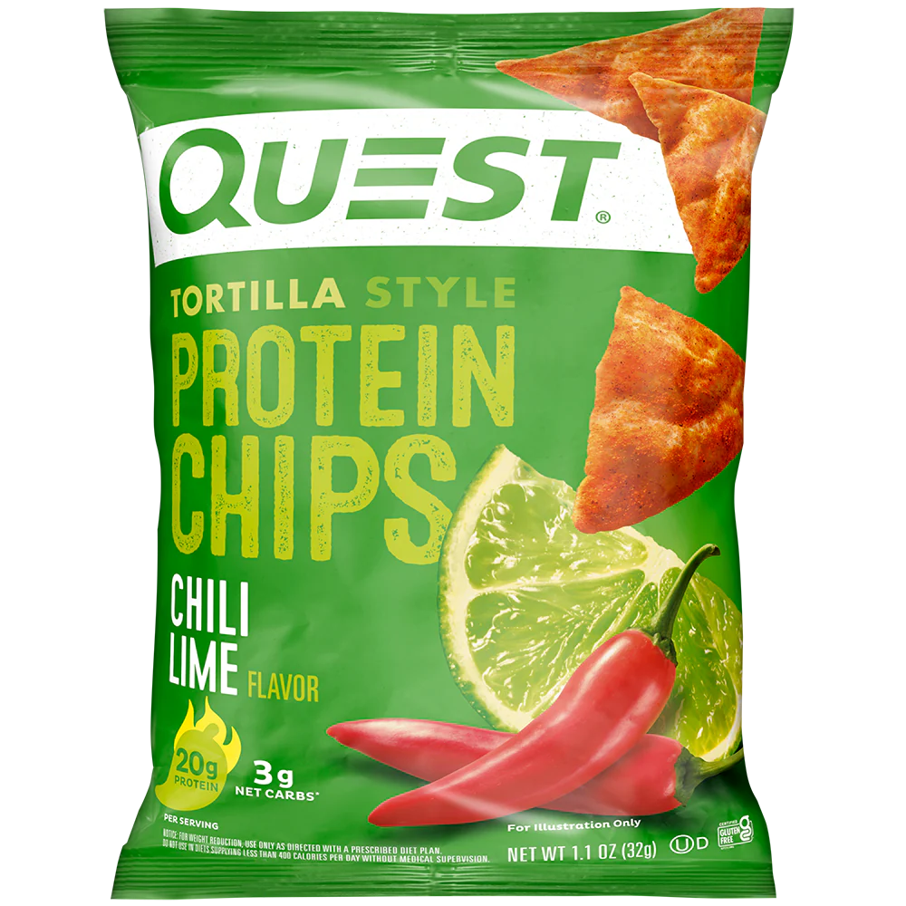 Chili Lime Tortilla Style Protein Chips