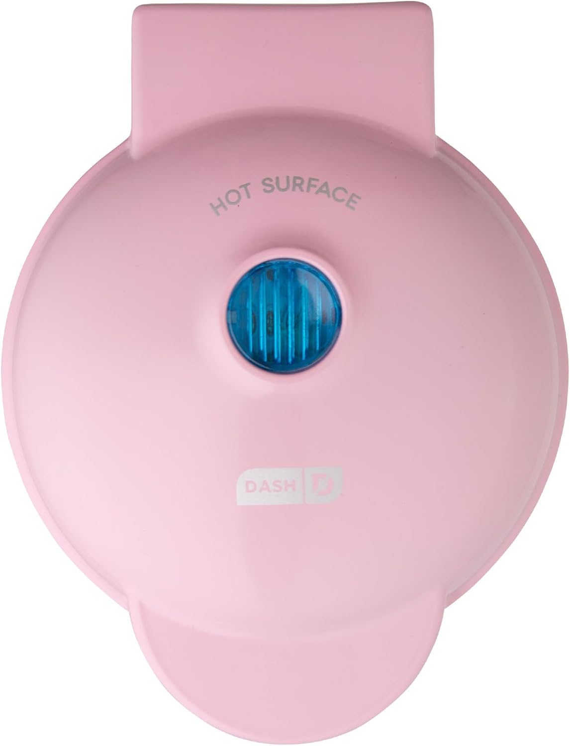 DASH Mini Waffle Maker - 4” Waffle Mold, Nonstick Waffle Iron with Quick Heat-Up, PTFE Nonstick Surface - Perfect Mini Waffle Maker for Kids and Families, Just Add Batter (Aqua)