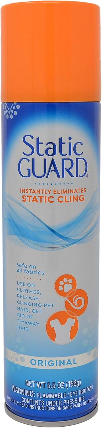 Static Guard Bonus Pack Spray 12.4 oz (2 Pack of 5.5 oz & 1 Pack of 1.4 oz)